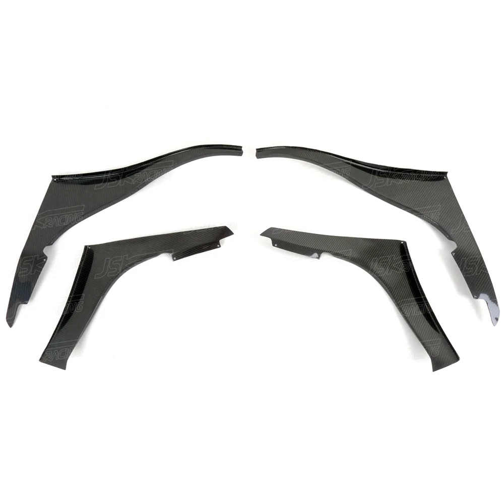 

For Nissan R32 Gtr 1989-1994 T Style Carbon Fiber Front Bumper Canards (4 Pcs)