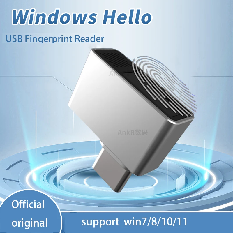 2024 Новый TEC Type-C USB Fingerpr модуль считывания отпечатков пальцев для Windows 10, 11 Здравствуйте донгл биометрический сканер навесной замок