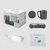 Hot & Cold Heating Refrigerated Cup Pad with Wireless Charging Water Thermostat Coaster Rapid Cooling Cup Home Office Coffee Mug 6