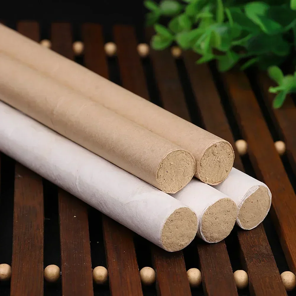 5PCS Slight Smoke Mugwort Rolls Moxa Therapy Smokeless Pure Moxibustion Sticks Acupuncture Points Meridian Warm Massage