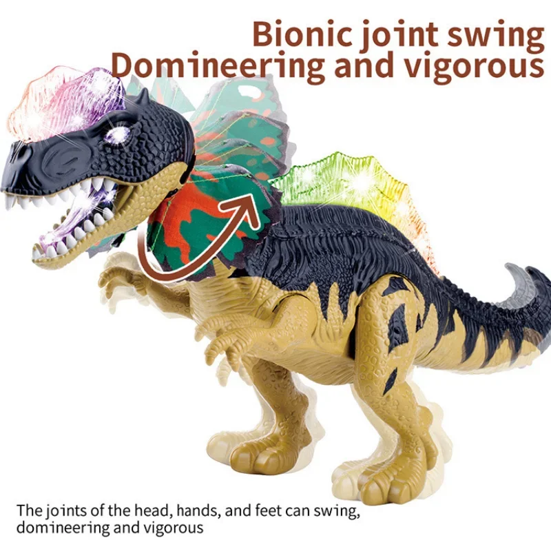 2.4G RC Dinosaur world RC Velociraptor Toy Electric Walking dragon Toys For Children Christmas Gifts  toys for children 2