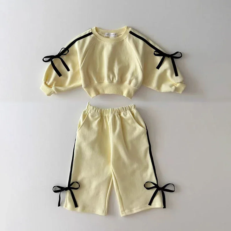 Girls Autumn Hoodies and Pants Set