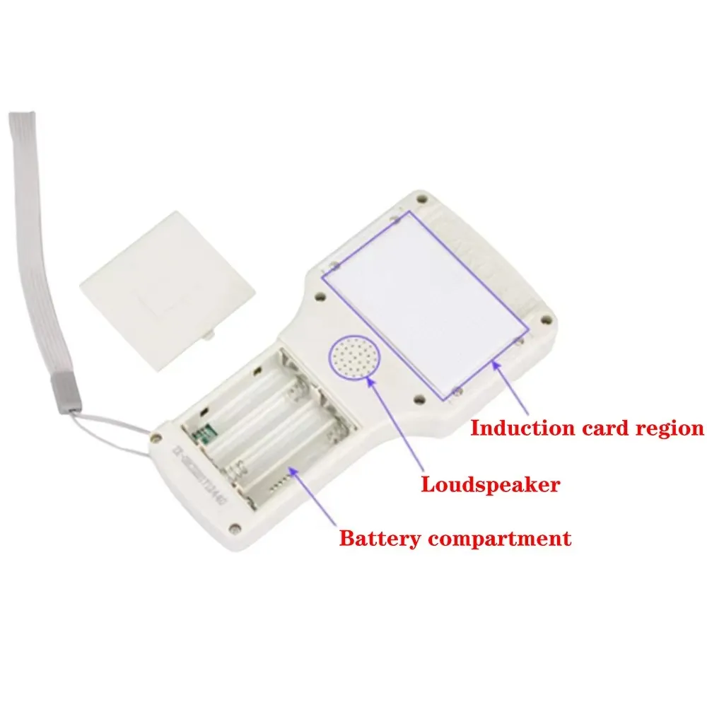 10 Frequency English Version RFID Smart Copier 13.56Mhz UID CUID Chip Card Clone Copier 125KHz T5577 Key Card Reader Programmer 4