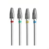 Tungsten Carbid Nail Drill Bits Electric Manicure Drill Accessory Milling Cutters for Nail Gel Polish Remover Nail Tools Efiles 6