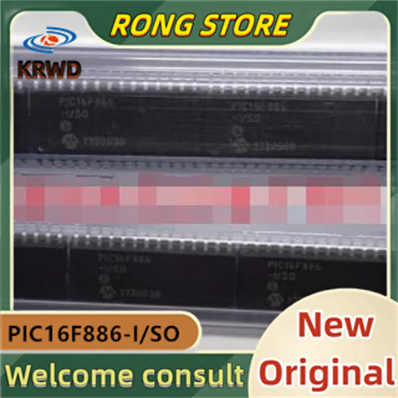

(10 шт.) Φ/SO PIC16F886 16F886 SOIC28 Новый и оригинальный чип IC