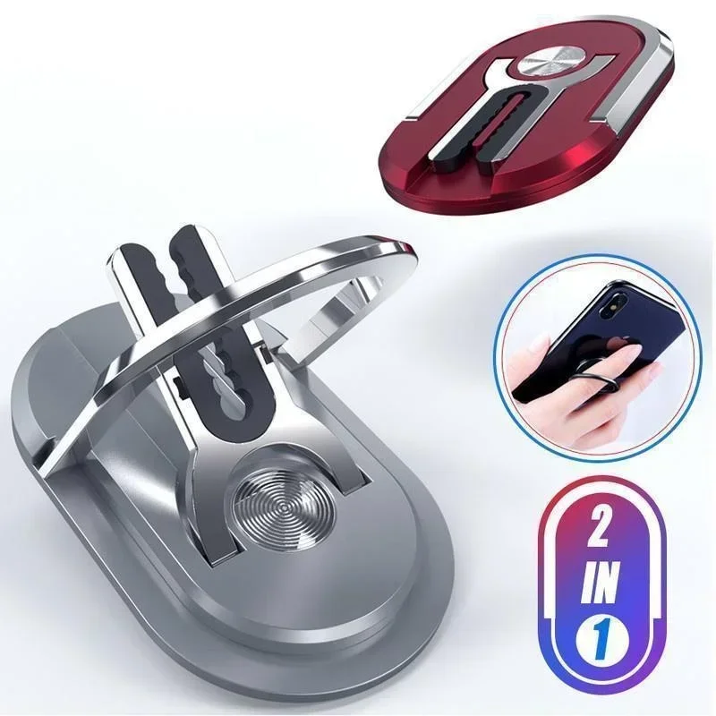 Universal 360° Rotating Phone Ring Holder and Car Mount