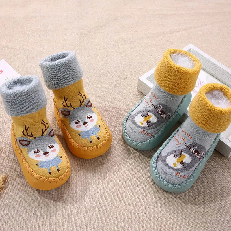 2023 New Born Baby Socks with Rubber Soles Infant Baby Girls Boys Shoes  Spring Autumn Baby Floor Socks Anti Slip Soft Sole Sock - AliExpress