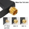 High Pressure Water Gun – M22-14 & M22-15 & 3/8 quick plug  All Copper Spool 4350PSI Multifunctional Home Car Wash Cleaning Gun 4