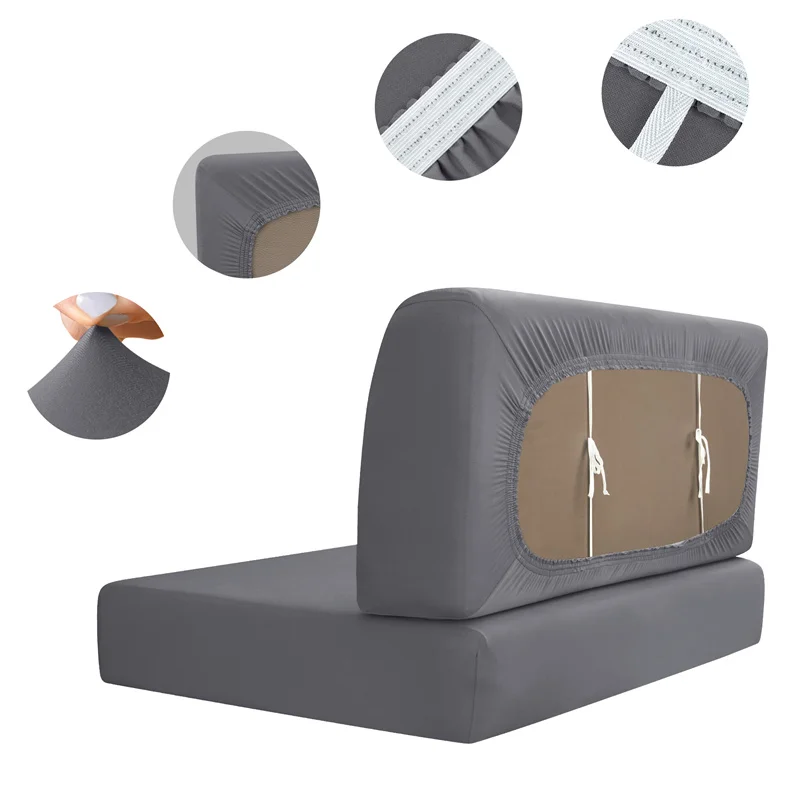 4pcs/set Stretch RV Dinette Cushion Cover Spandex Cloth Couch Decorative Protector Bench Seat Slipcovers for RV Camper Car Chair 5