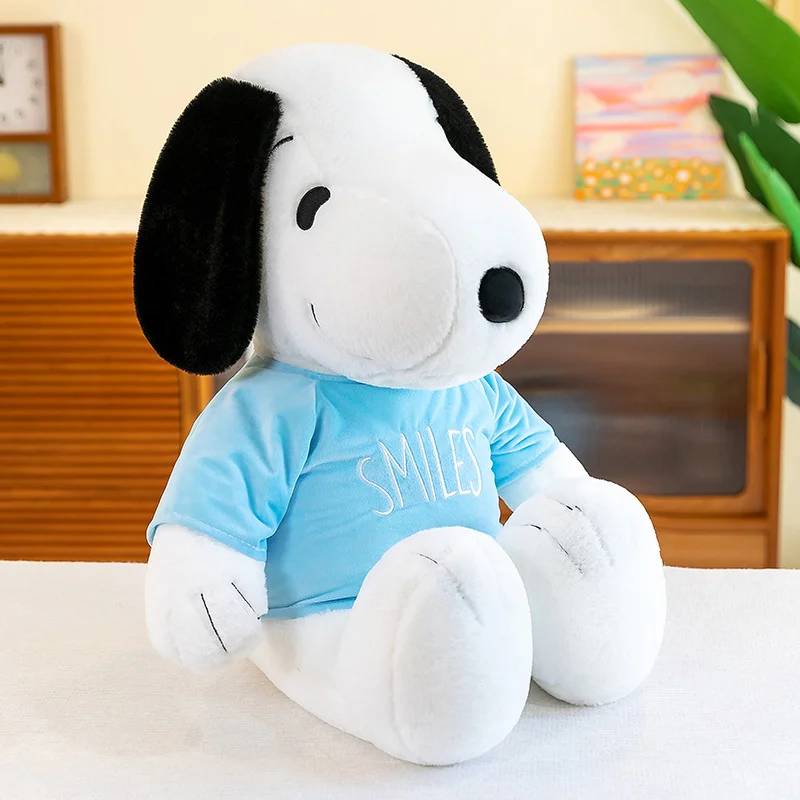 35cmCartoon Cute Snoopy Plush Toy Pillow Sofa Back Plush Doll Gifts For Children