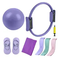 Yoga Fitness Ring Pilates Ring Women Girl Exercise Home Resistance Elasticity Yoga Gym Workout Pilates Circle Yoga Circle ﻿
