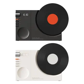 휴대용 스피커 고화질 사운드 생일 선물, 다기능 장식 탁상, 야외 캠핑 홈 파티 차고