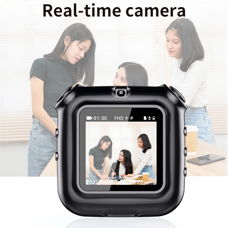 Mini Camera V9 Real-time Video Audio Voice Recorder AI Intelligent HD 1080P Noise Reduction Outdoor Sports Camcorder