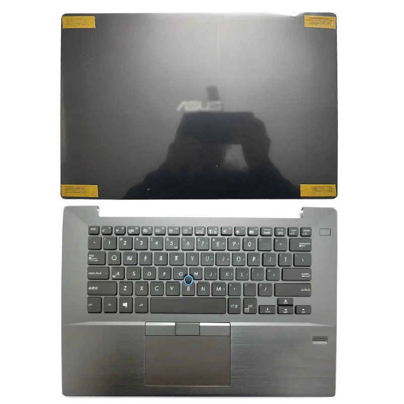 

Новый чехол для ноутбука ASUS BU403 BU403UA, задняя крышка для ноутбука/Подставка для рук, верхний чехол с клавиатурой с подсветкой