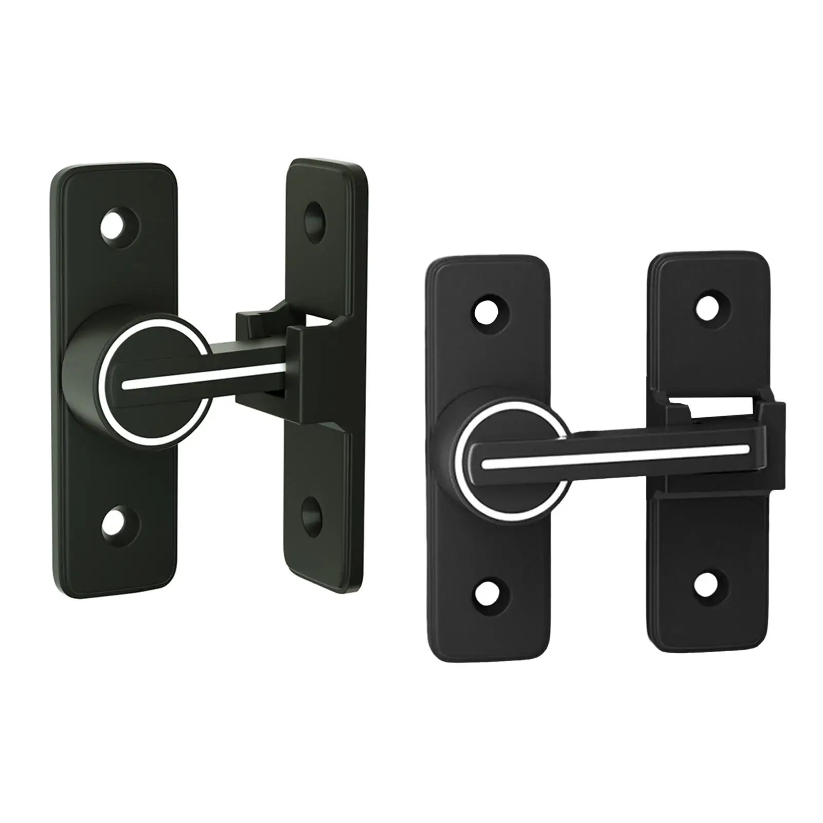 Door Locks Safety Heavy Duty Luminous Hardware Rotatable Zinc Alloy