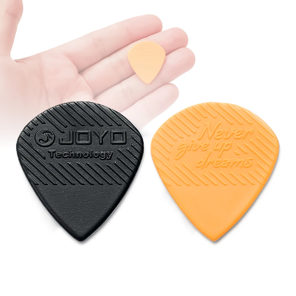 JOYO JPK-01 나일론 기타 픽 6개/12개입 1.4mm 미끄럼 방지 처리 속주..