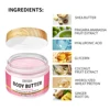 Skin Care Strawberry Face Body Butter Lotion Cream Whitening Deeply Moisturizing Brightening Remove Melanin Elasticity Lifting 6