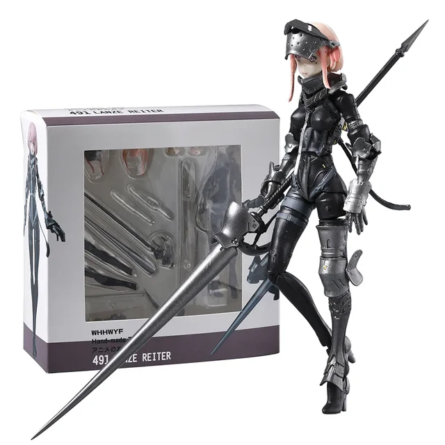 Figma 491 FALSLANDER Lanze Reiter PVC Action Figure Collectible