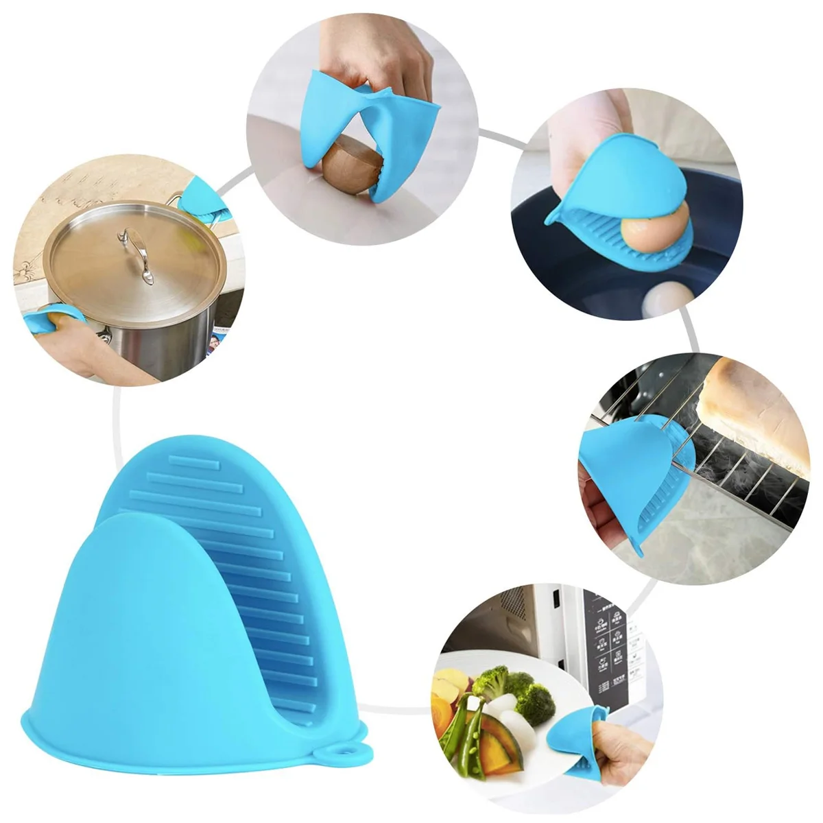 Silicone Heat Pinch Mitts 6