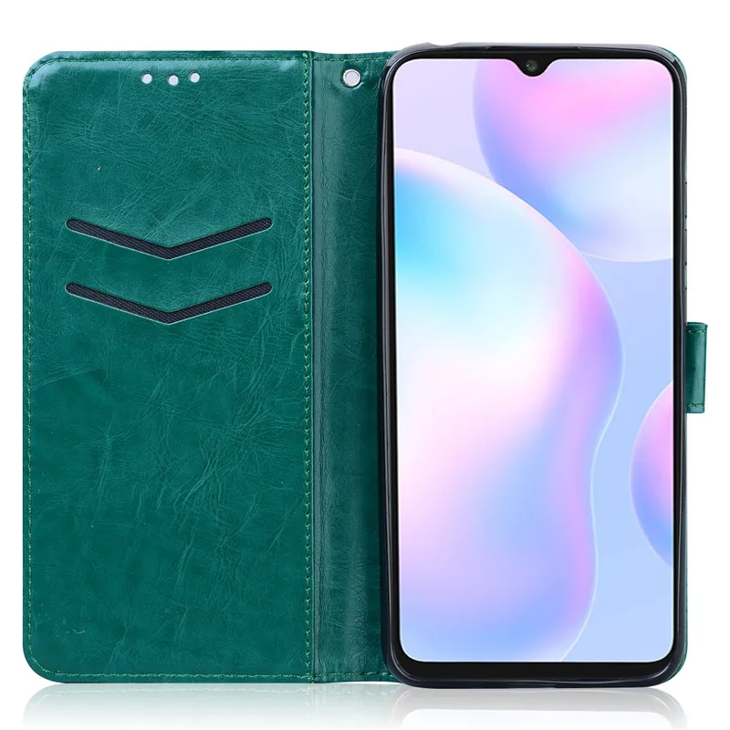 Leather Flip Case for Xiaomi Redmi 9A Cases Xiomi Xiaomei Xiaomi Redmi 9A Magnetic Case For Redmi 9A 9 a 9AT Wallet Phone Cover wallet cases