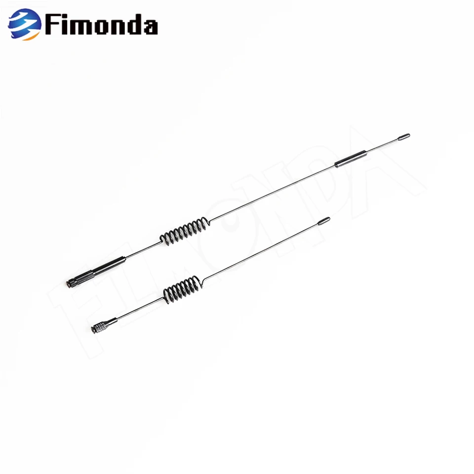 Antenna Decorativa In Metallo Da 160Mm/275Mm Per Auto Cingolata Rc 1/10 Axial Scx10 90046 Trx4 Rc4Wd D90 D110 Simulazione Tamiya
