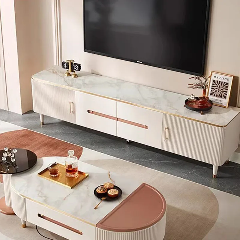 Porta Tv Moderno Di Lusso Media Corner Home Mobile Tv Stand Soggiorno Comò Mensola Mueble Para Televisor Mobili Camera Da Letto