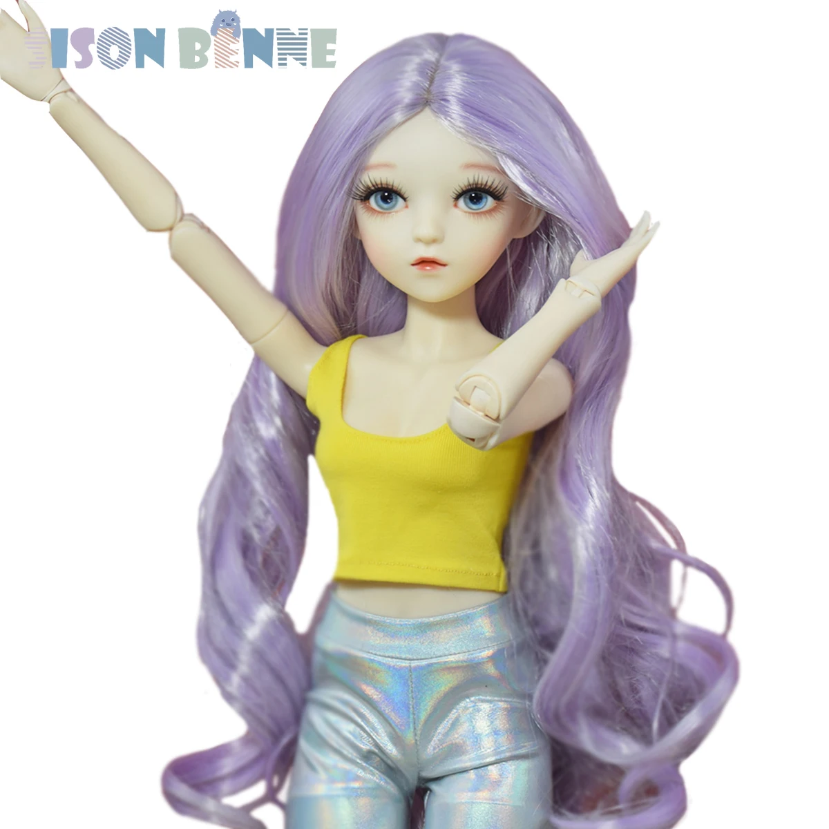 

SISON BENNE 1/3 BJD Doll Girl Doll Toy Full Set Doll Body and Removeable Clothes Finished