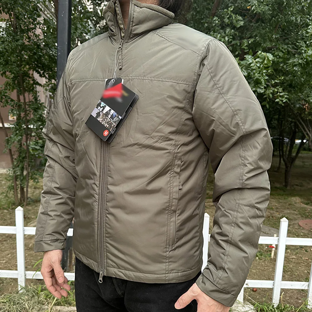 Tactical Jacket Lig3.0 Warm Cotton Can Be Used As Inner Lining For Outdoor Stand Up Collar Camping And Hunting Men's Jacket