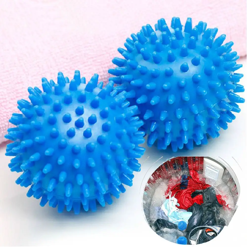 2/10pcs Laundry Balls Reusable Washing Machine Laundry Dryer Ball Soft Plastic Cleaning Tools Accessories Trockner Ball