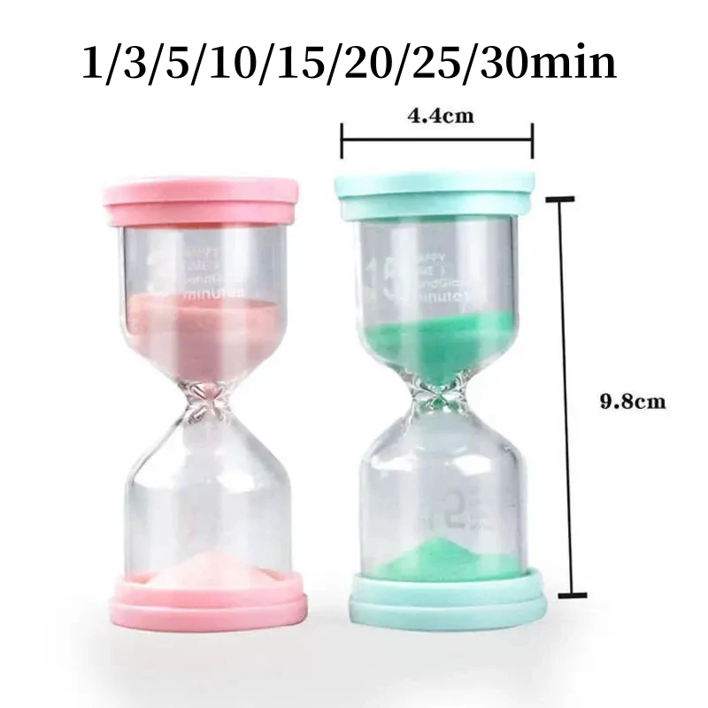 Glass Hourglass 1/3/5/10/15/20/25/30 Minutes Sand Clock Sand Timer Desktop Ornament Sandglass Children Kids Gifts Home Decor sand timer liquid hourglass timer colored hourglass