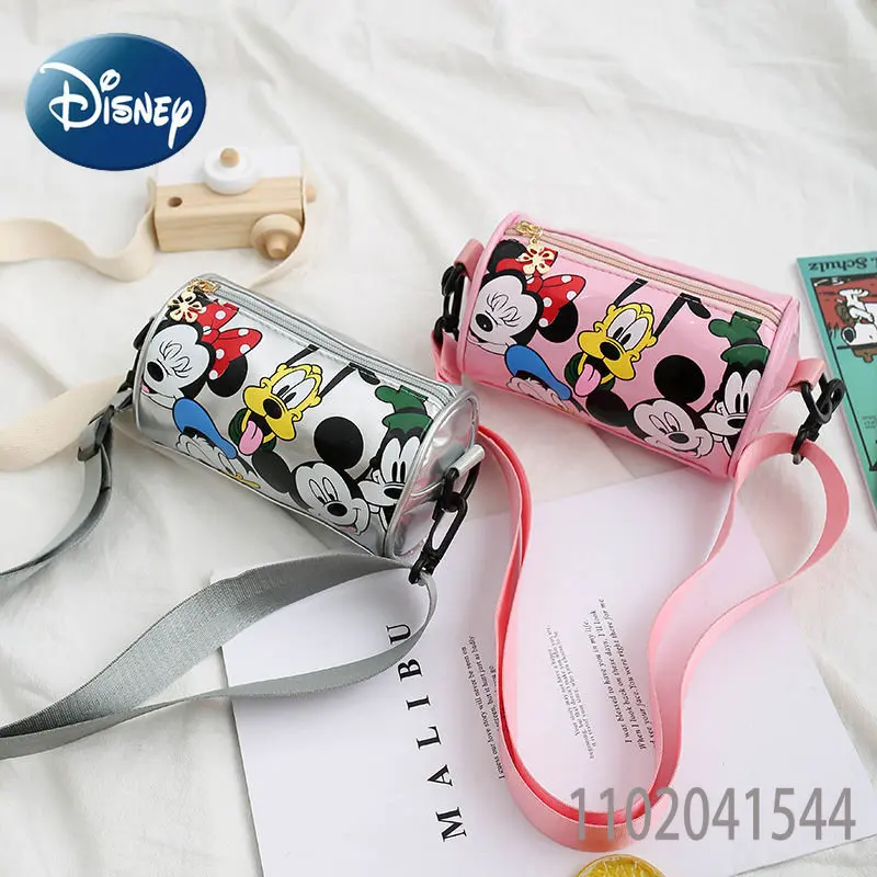 Disney Corssbody Bag for Girl Kid Children Cute Purse Cartoon Mickey Mouse Messenger Mini Shoulder HandBags Birthday Gift