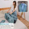 10 Pack Moving Bags w/Backpack Straps Moving Supplies Moving Boxes College Packing Storage Boxes with Lids Alternative Heavy 4
