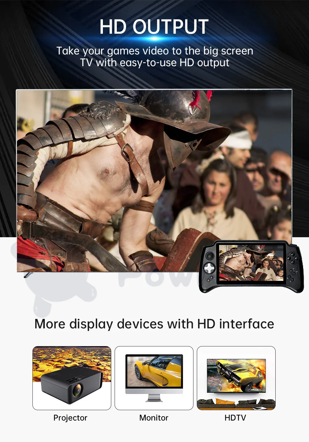 New X17 Android 7.0 Handheld Game Console 7-inch IPS Touch Screen MTK 8163 Quad Core 2G RAM 32G ROM Retro Game Players