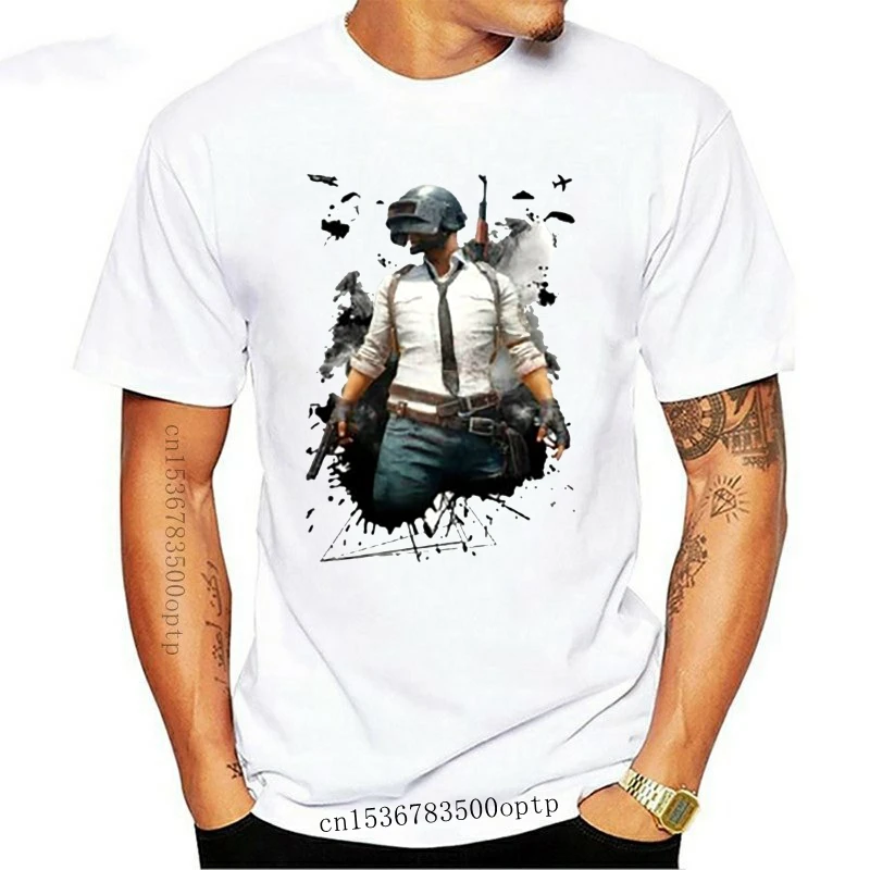 Mens Clothes New PUBG/PLAYER UNKNOWN'S BATTLEGROUNDS T Shirt Game Fans Gift Boy Friend Cotton T-Shirt Fashion Top |