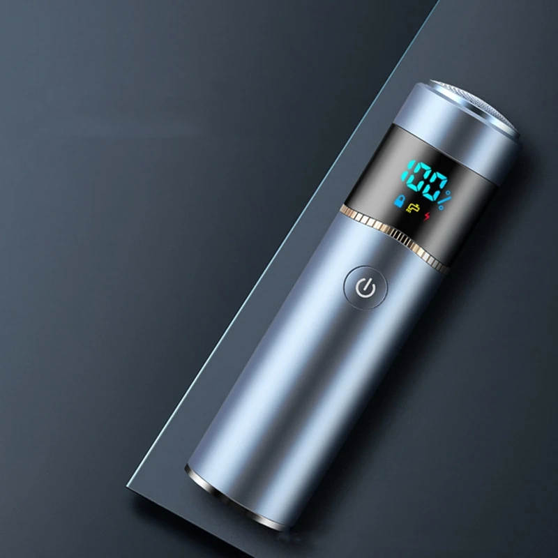 

Portable Mini Electric Shaver Waterproof USB Charging LED Display Facial Hair Removal Comfortable Maquina De Afeitar Para Hombre