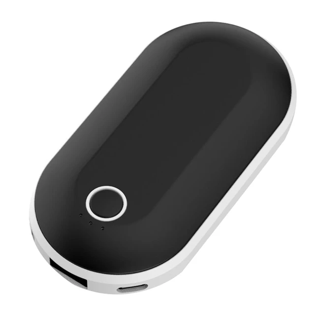 Kézmelegítő Újratölthető, 5000 Mah Elektromos Hordozható Zsebmelegítő, Hőkezelés Nagyszerű Szabadban, Vadászathoz, Golfhoz