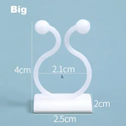 Self - Adhesive Plant Wall Climbing Clips - Versatile Garden Vine Support - 10pcs (Large)