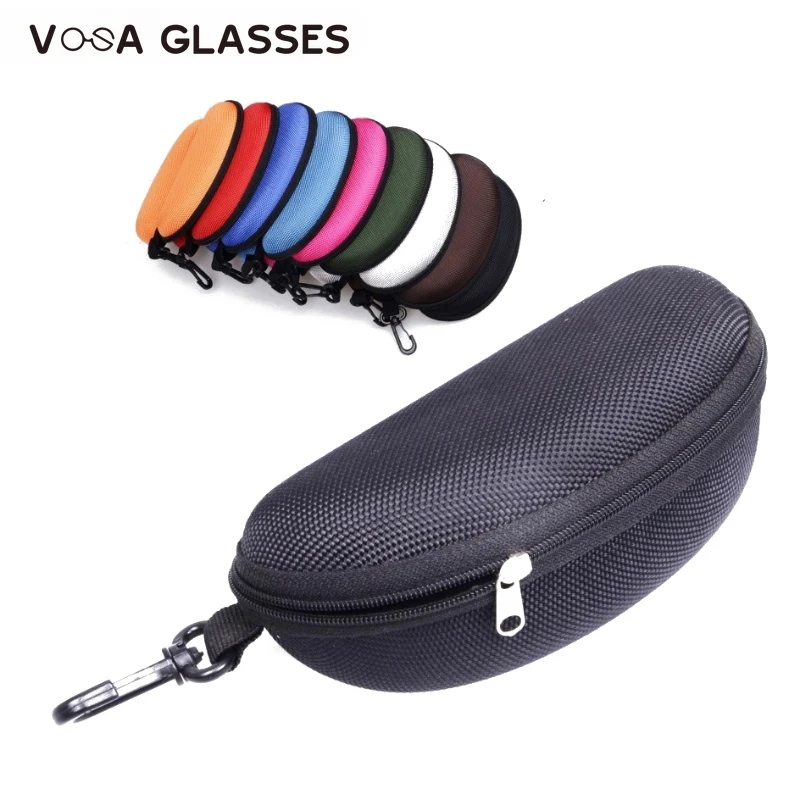 

11 Colors Carry Bag Hard Zipper Box Travel Pack Sunglasses Reading Glasses Pouch Case New футляр для очков Glass Accessories