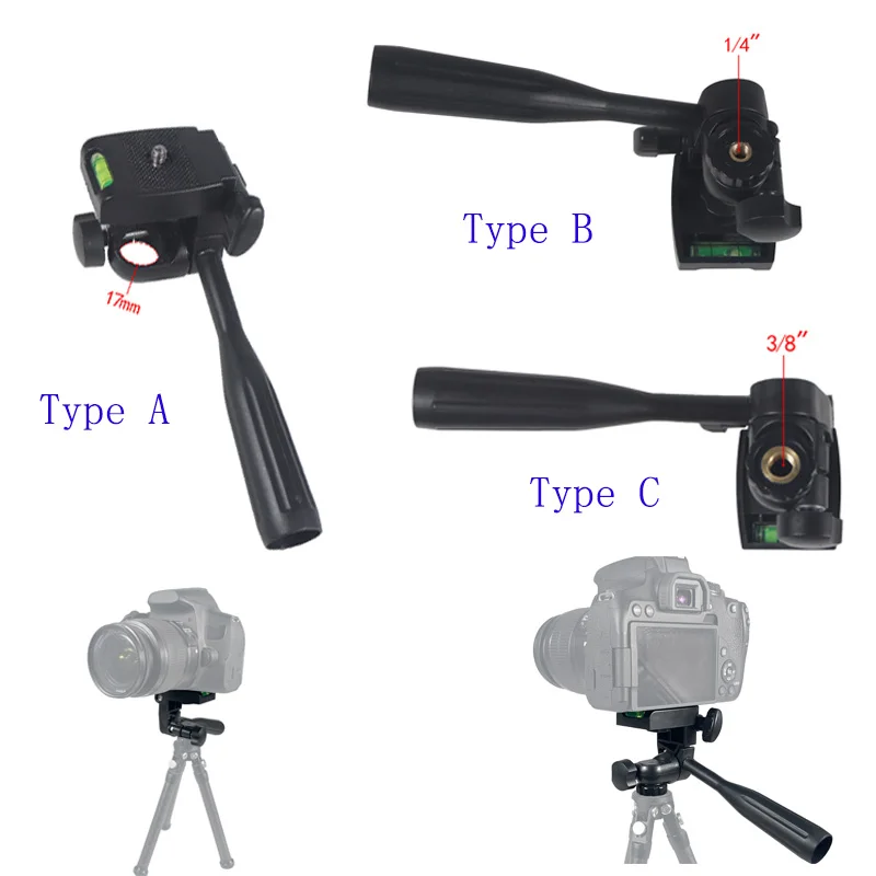 Camera Tripod Mount Types Meter Quick Release Plate Tripod Head