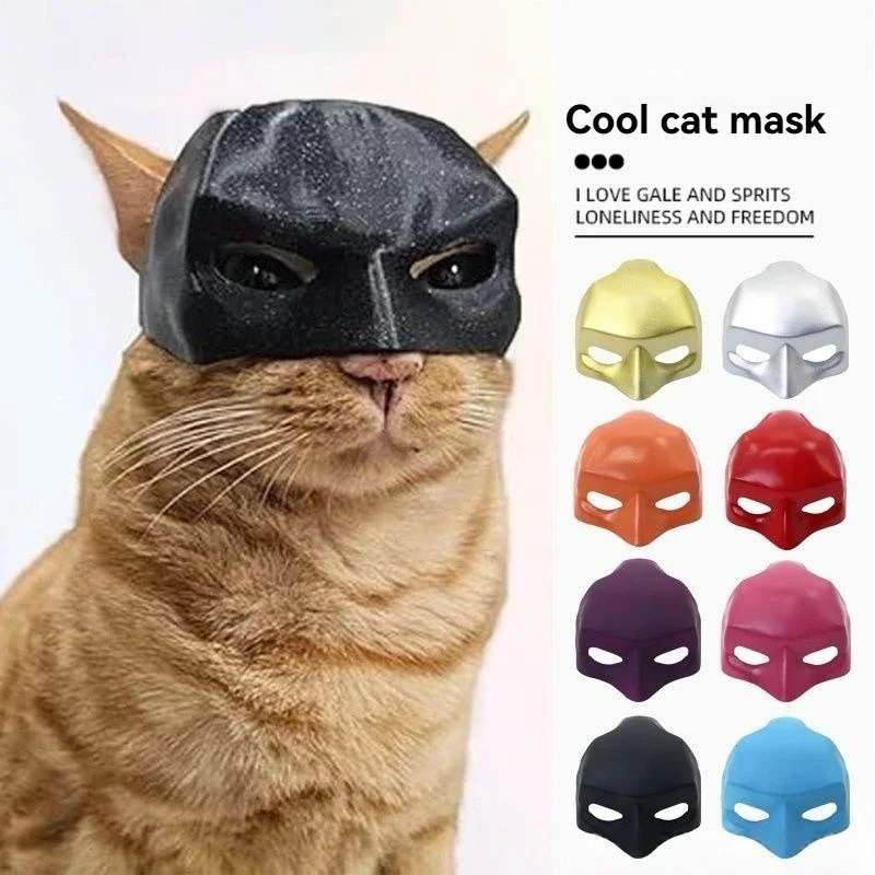 Cute Cat Cosplay Hat Bat Mask for Cat Funny Bat Cat Avenger Mask Halloween Costumes Props Accessories for Cats Cute Cat Cosplay Hat Bat Mask for Cat Funny Bat Cat Avenger Mask Halloween Costumes Props Accessories for Cats