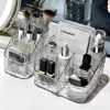 Makeup Storage Organizer Clear Skincare Organiser For Vanity Storage Box For Lipstick Cosmetic Organizer Perfume Holder 5