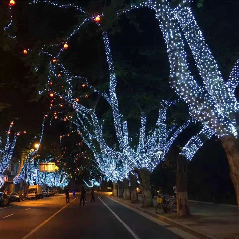 10M-100M Holiday Led Christmas Lights Outdoor  Led String Lights Decoration for Party Holiday Wedding Garland String Lights led light string