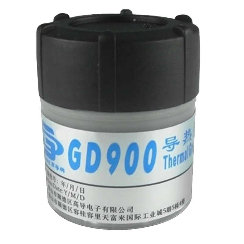 

Thermal Paste Silicone GD900 Compound Heatsink for CPU Coolers Conductive Grease
