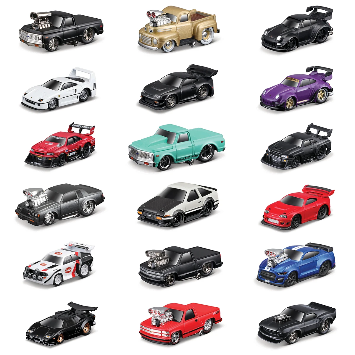 Miniatura Muscle Machines Transports Guicho Maisto 1:64 - Carrinhos E - Foto 2