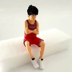 Slam Dunk Anime PVC Action Figure - Sakuragi Hanamichi and Rukawa Kaede Sitting Posture Collectible Toy (1 pc)