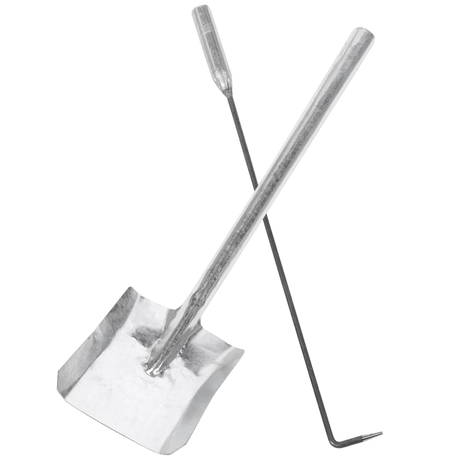 

Multi Functional Cleaning Charcoal Rake Kitchen Litter Ash Multifunction Practical Spade Long Handle