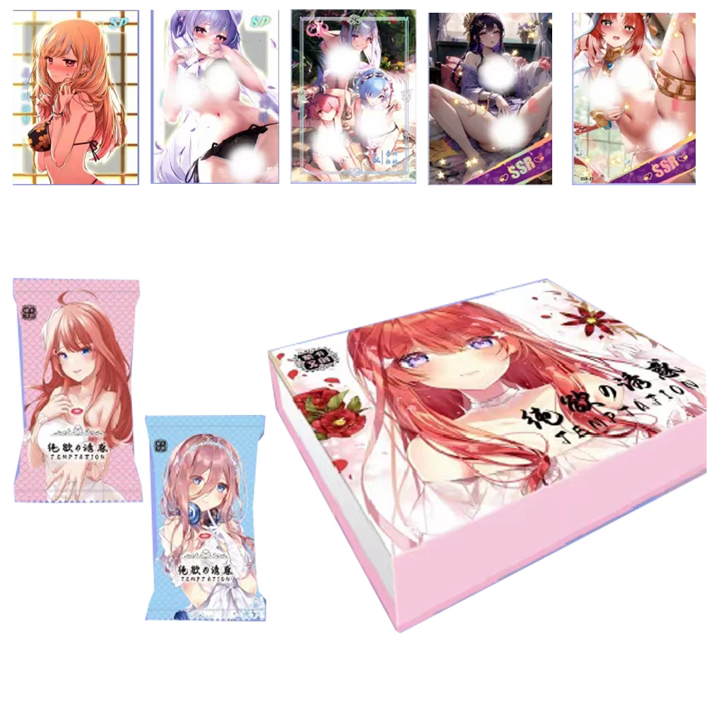 

Goddess Story Card Collection Box Booster Metal Anime Games Girl Party Swimsuit Bikini Doujin Hobbies Gift Toys And