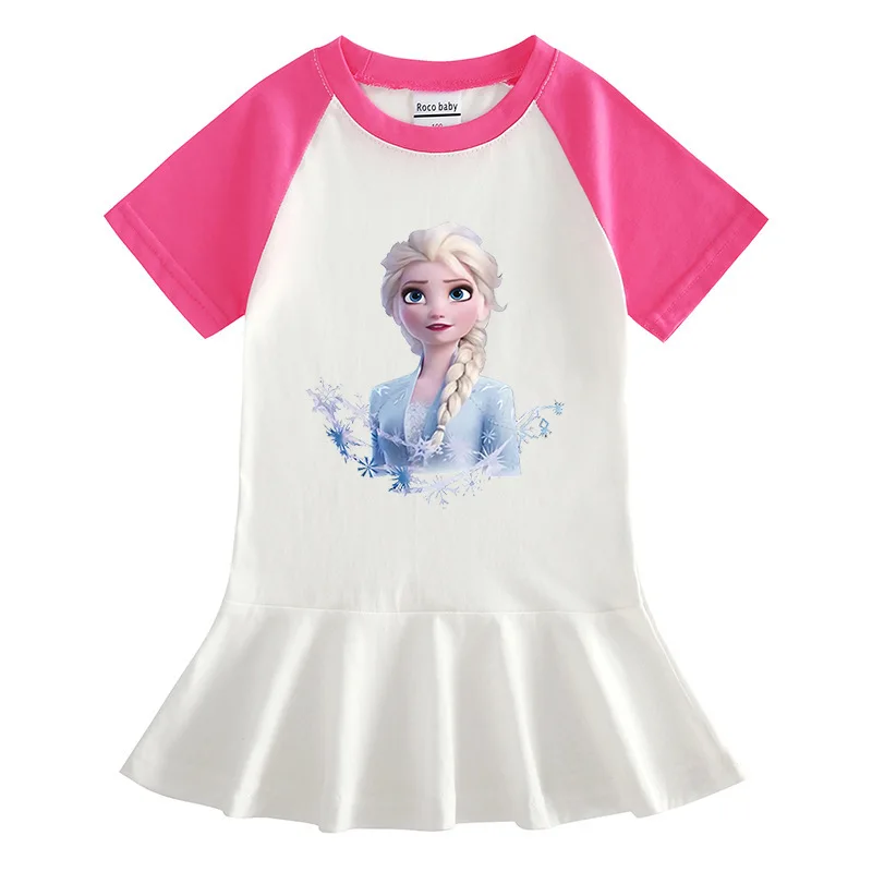 thumbnail image 1 of Disney-Conjunto de ropa de Elsa y Anna para niñas, traje de baño, Bikini de Frozen, regalos de fiesta, novedad de verano, 1 of 5