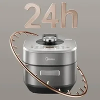 Midea Pressure Cooker 6 Minites Fast Cooking 5L Rice Cooker IH Fierce Power 2200W Electric High Pressure Cooker 2 Inner Pots 2