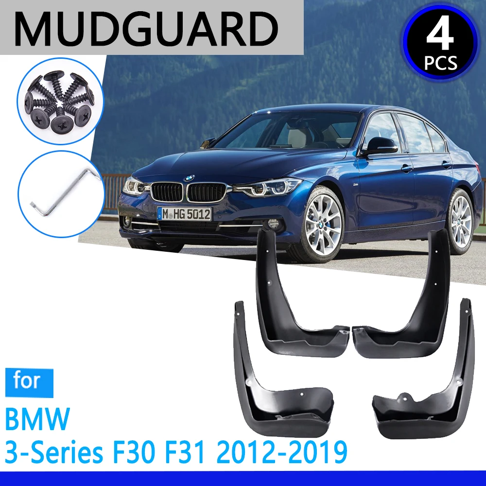 

Mudguards fit For BMW 3 Series F30 F31 2012~2019 2013 2014 2015 2016 2017 Car Accessories Mudflap Fender Auto Replacement Parts